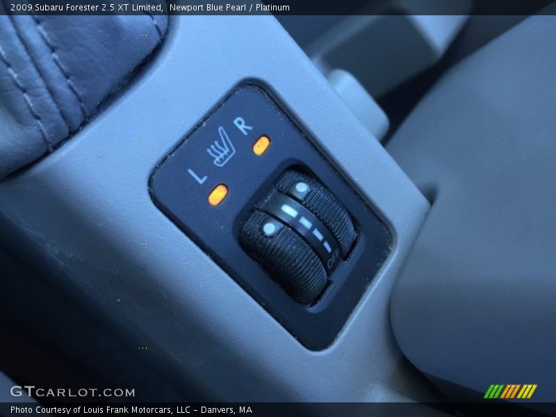 Newport Blue Pearl / Platinum 2009 Subaru Forester 2.5 XT Limited