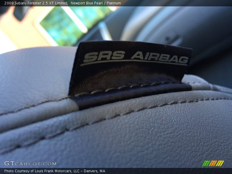 Newport Blue Pearl / Platinum 2009 Subaru Forester 2.5 XT Limited