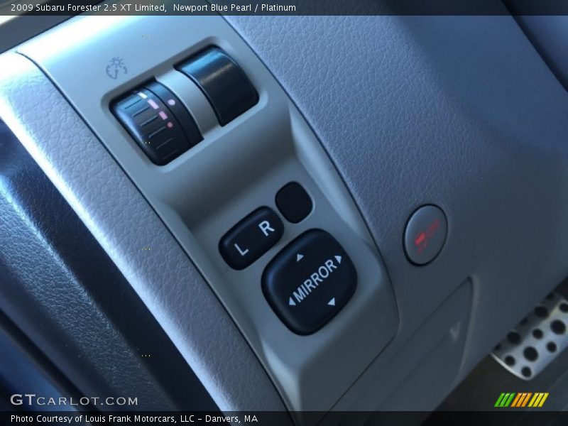 Newport Blue Pearl / Platinum 2009 Subaru Forester 2.5 XT Limited