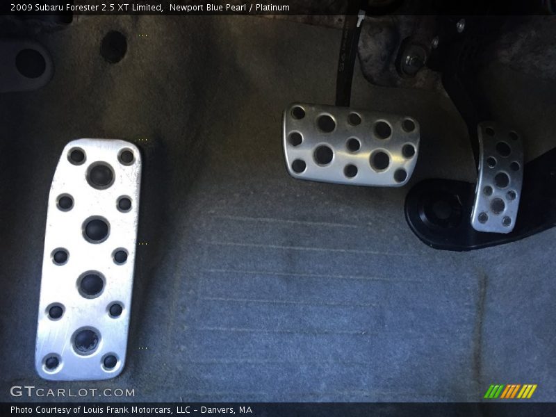 Newport Blue Pearl / Platinum 2009 Subaru Forester 2.5 XT Limited