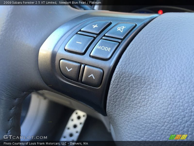 Newport Blue Pearl / Platinum 2009 Subaru Forester 2.5 XT Limited