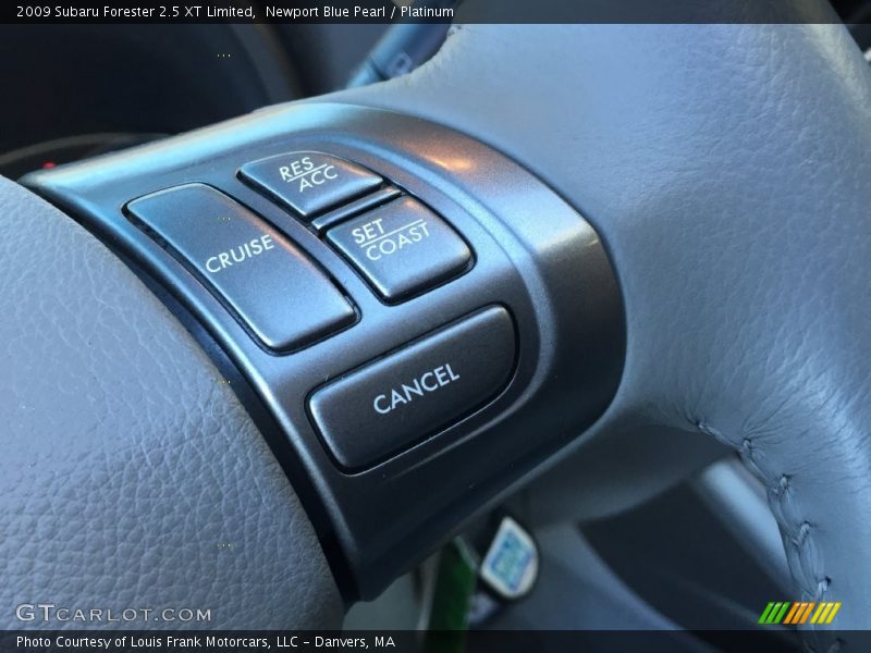 Newport Blue Pearl / Platinum 2009 Subaru Forester 2.5 XT Limited