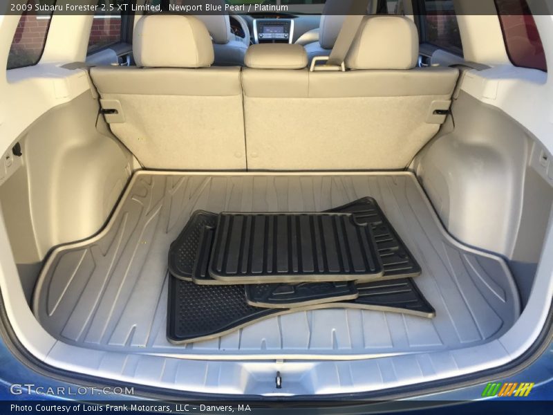 Newport Blue Pearl / Platinum 2009 Subaru Forester 2.5 XT Limited