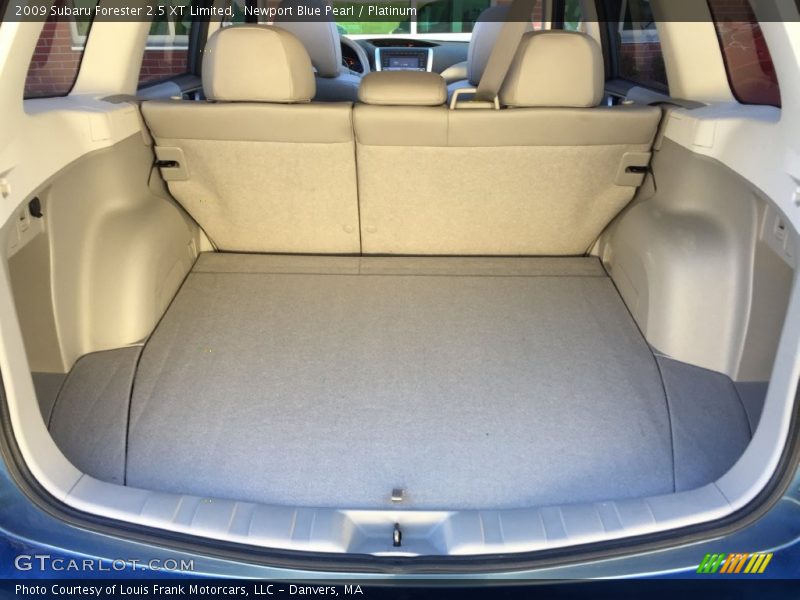 Newport Blue Pearl / Platinum 2009 Subaru Forester 2.5 XT Limited