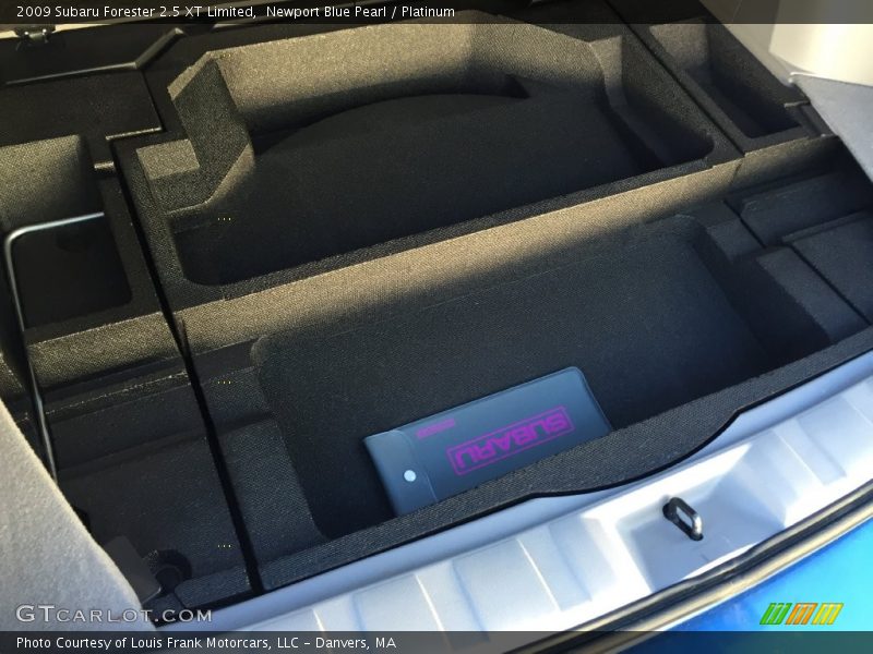 Newport Blue Pearl / Platinum 2009 Subaru Forester 2.5 XT Limited