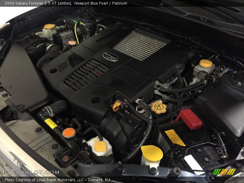 Newport Blue Pearl / Platinum 2009 Subaru Forester 2.5 XT Limited
