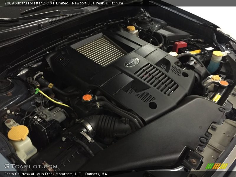 Newport Blue Pearl / Platinum 2009 Subaru Forester 2.5 XT Limited