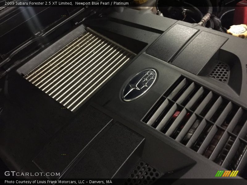 Newport Blue Pearl / Platinum 2009 Subaru Forester 2.5 XT Limited
