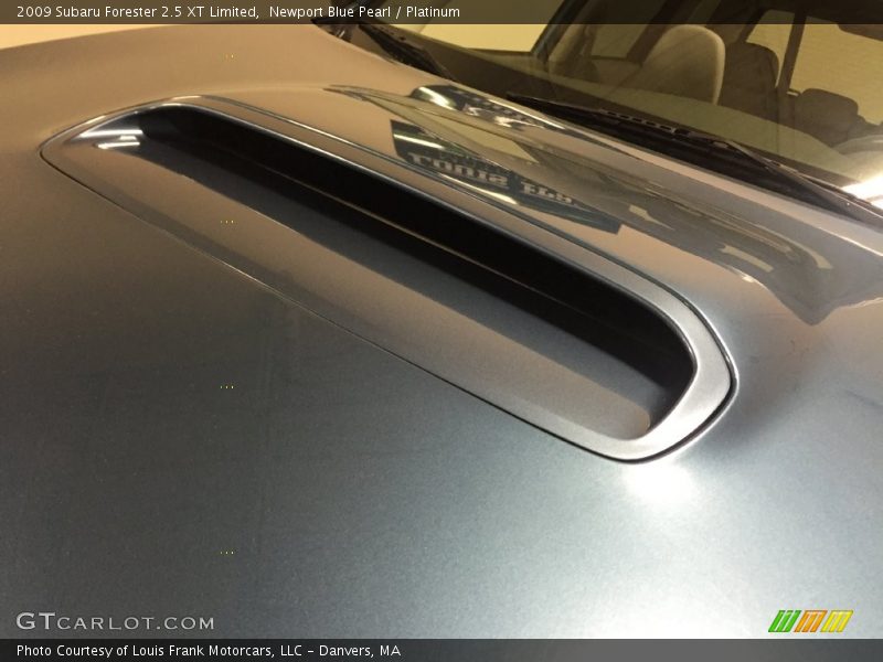 Newport Blue Pearl / Platinum 2009 Subaru Forester 2.5 XT Limited
