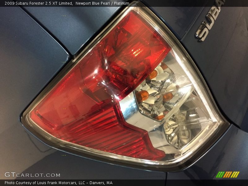 Newport Blue Pearl / Platinum 2009 Subaru Forester 2.5 XT Limited