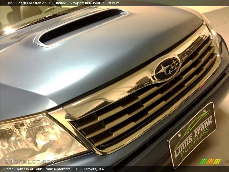 Newport Blue Pearl / Platinum 2009 Subaru Forester 2.5 XT Limited