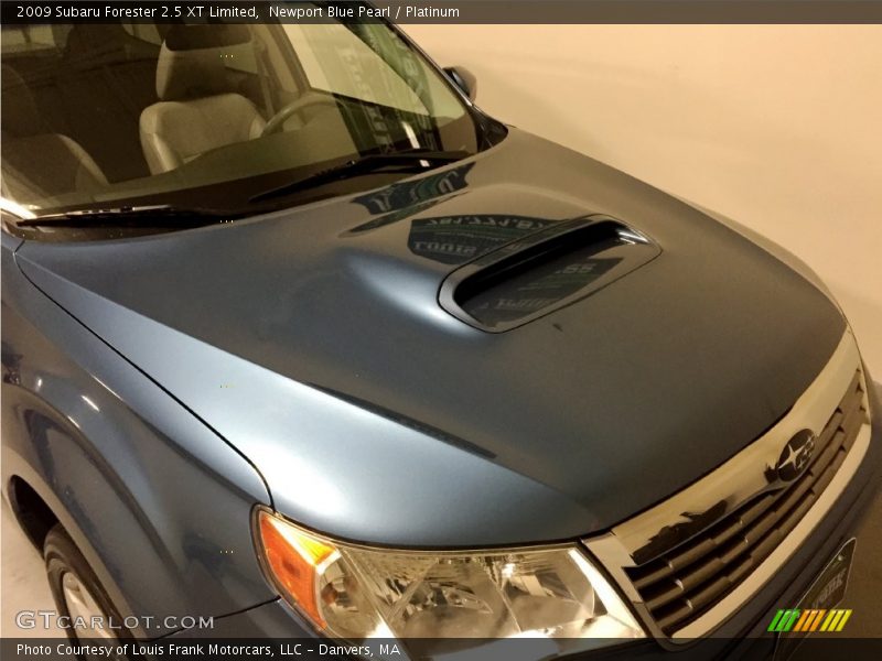 Newport Blue Pearl / Platinum 2009 Subaru Forester 2.5 XT Limited