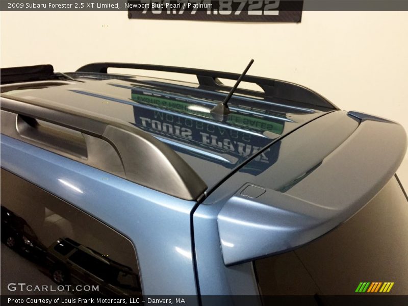 Newport Blue Pearl / Platinum 2009 Subaru Forester 2.5 XT Limited
