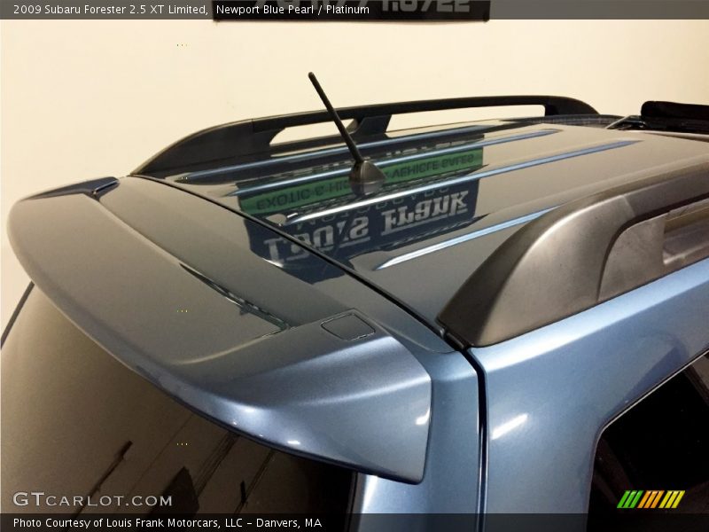 Newport Blue Pearl / Platinum 2009 Subaru Forester 2.5 XT Limited