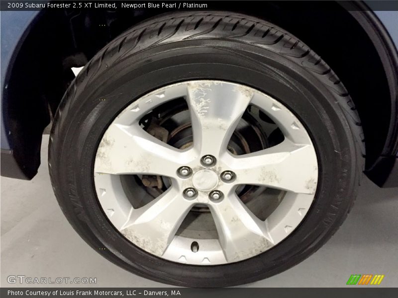 Newport Blue Pearl / Platinum 2009 Subaru Forester 2.5 XT Limited