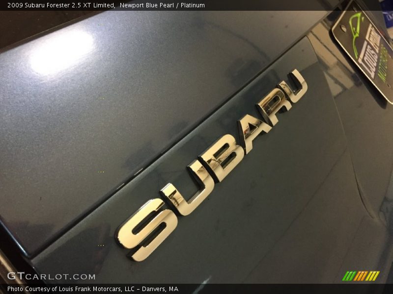 Newport Blue Pearl / Platinum 2009 Subaru Forester 2.5 XT Limited