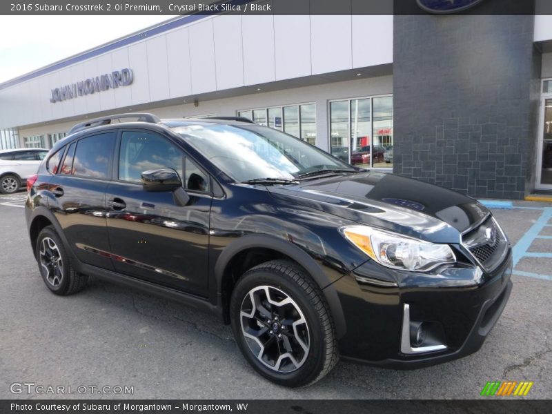 Crystal Black Silica / Black 2016 Subaru Crosstrek 2.0i Premium