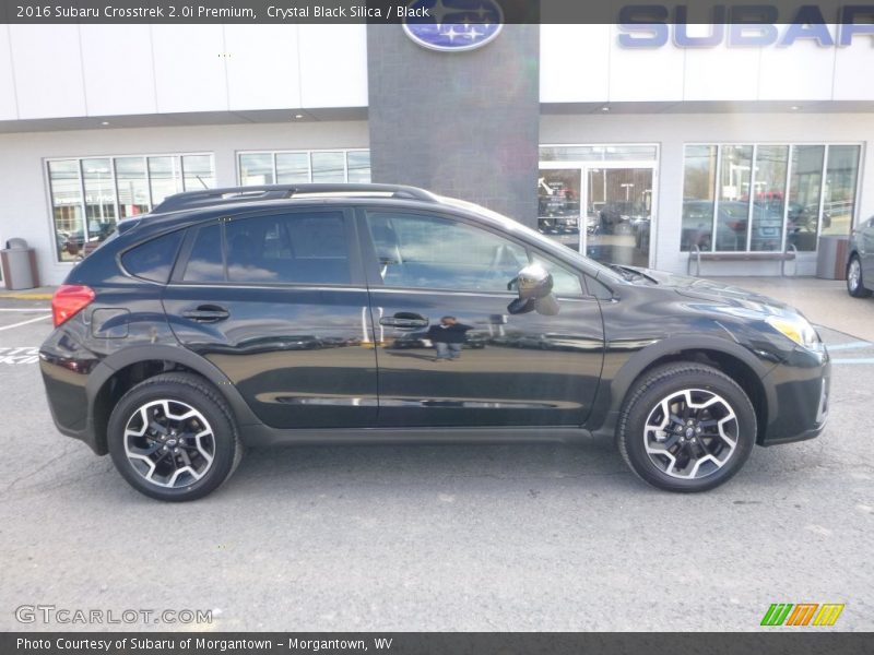 Crystal Black Silica / Black 2016 Subaru Crosstrek 2.0i Premium