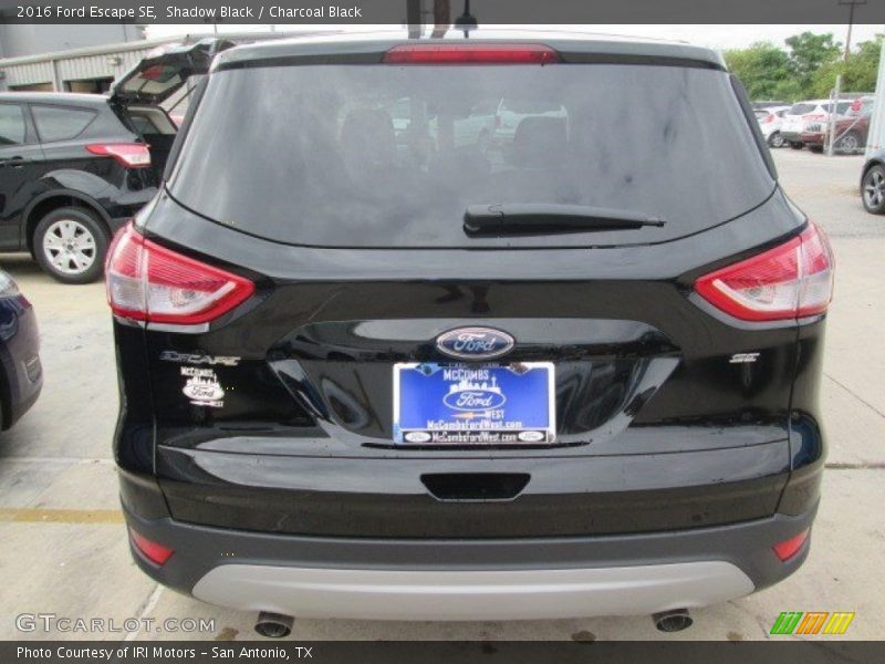 Shadow Black / Charcoal Black 2016 Ford Escape SE