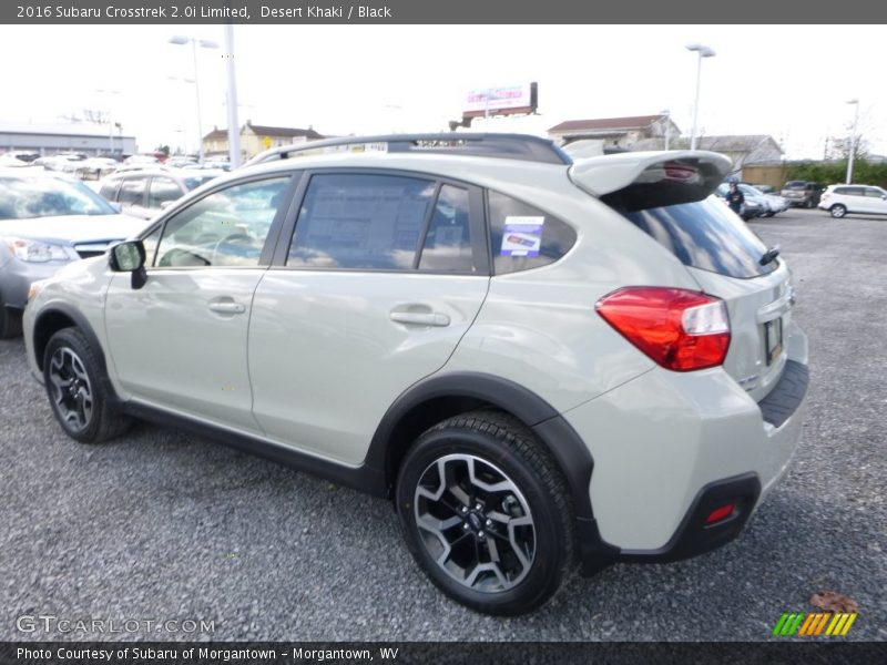 Desert Khaki / Black 2016 Subaru Crosstrek 2.0i Limited