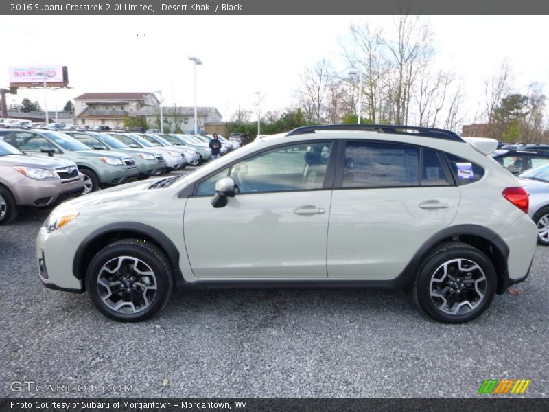 Desert Khaki / Black 2016 Subaru Crosstrek 2.0i Limited