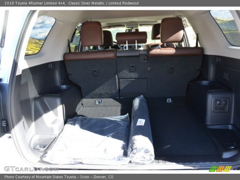 Classic Silver Metallic / Limited Redwood 2016 Toyota 4Runner Limited 4x4