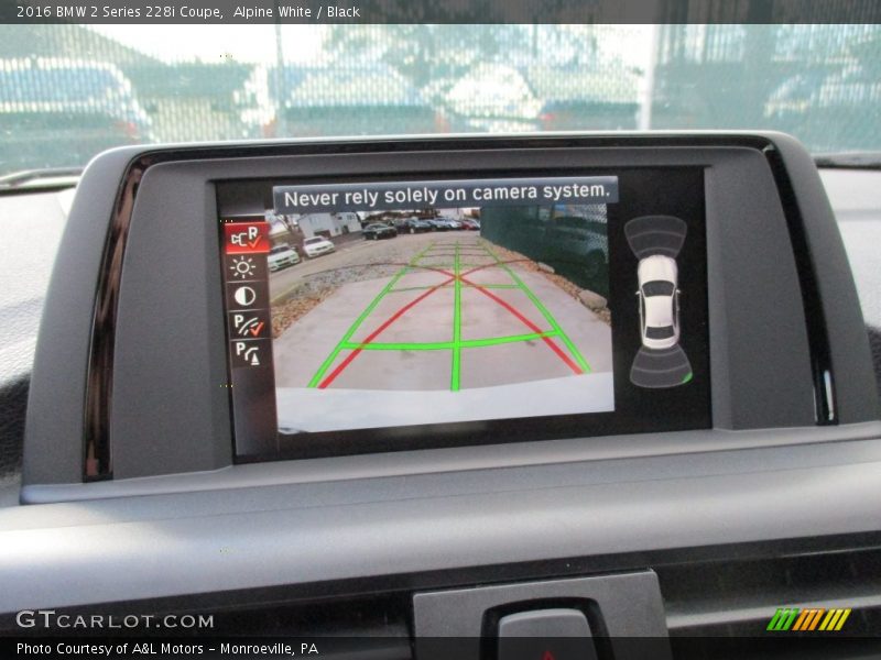 Alpine White / Black 2016 BMW 2 Series 228i Coupe
