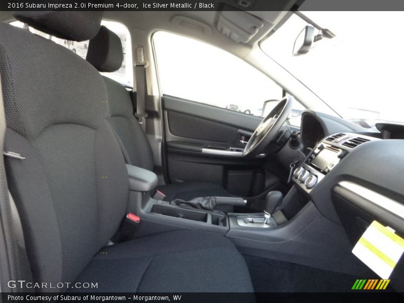 Front Seat of 2016 Impreza 2.0i Premium 4-door