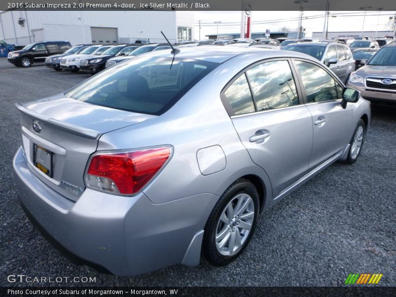 Ice Silver Metallic / Black 2016 Subaru Impreza 2.0i Premium 4-door