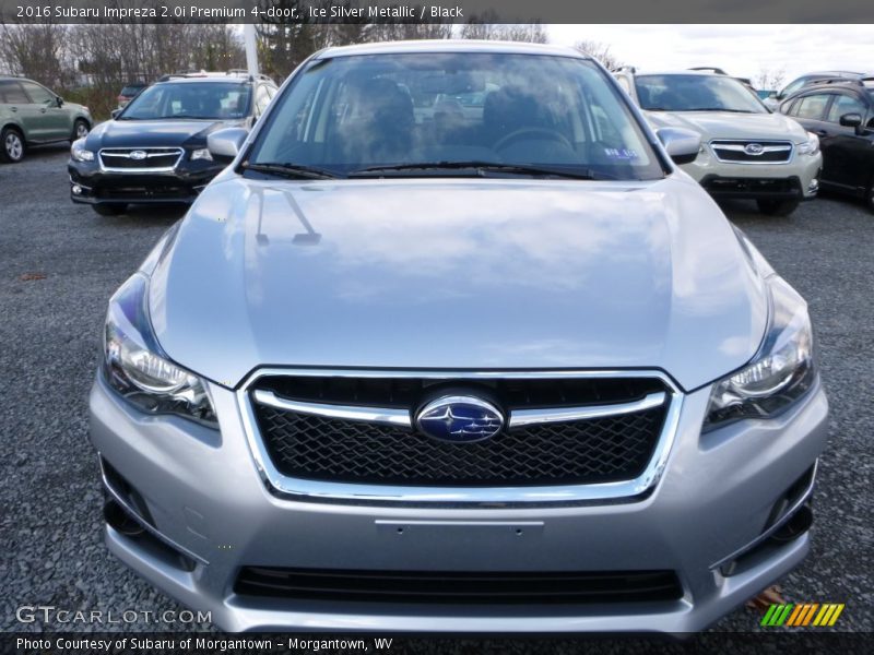 Ice Silver Metallic / Black 2016 Subaru Impreza 2.0i Premium 4-door