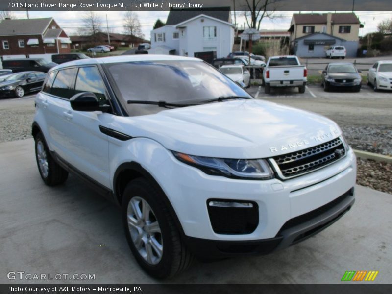 Fuji White / Ebony/Ebony 2016 Land Rover Range Rover Evoque SE