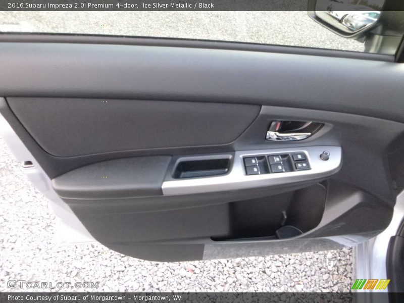 Ice Silver Metallic / Black 2016 Subaru Impreza 2.0i Premium 4-door
