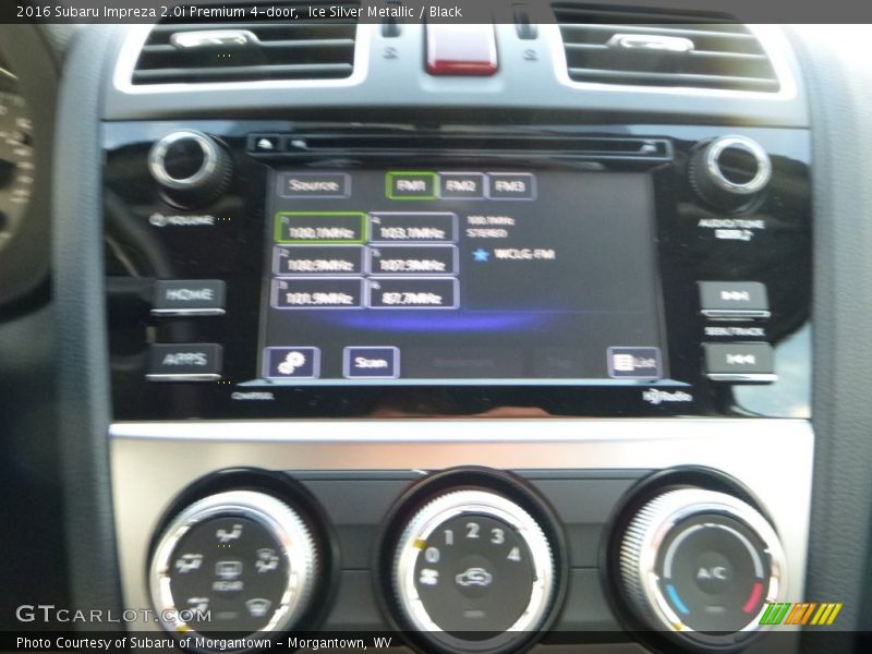 Ice Silver Metallic / Black 2016 Subaru Impreza 2.0i Premium 4-door