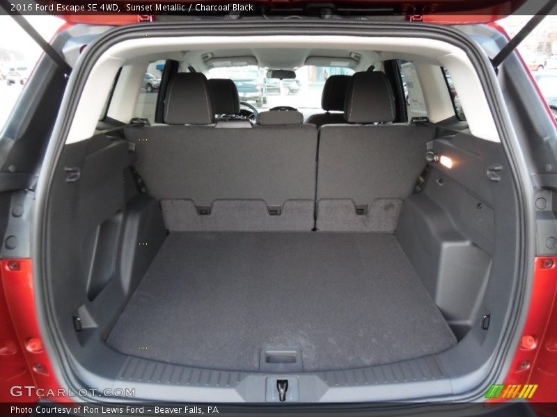 Sunset Metallic / Charcoal Black 2016 Ford Escape SE 4WD