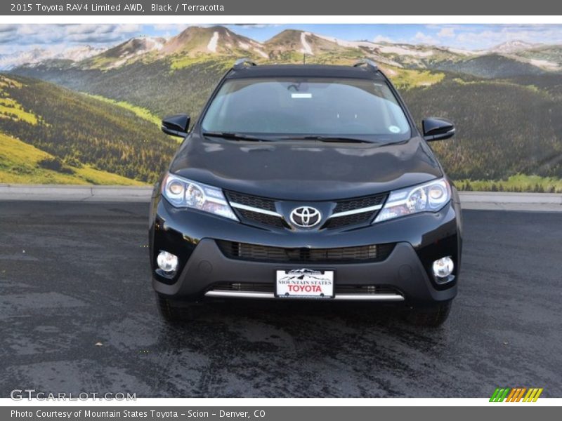 Black / Terracotta 2015 Toyota RAV4 Limited AWD