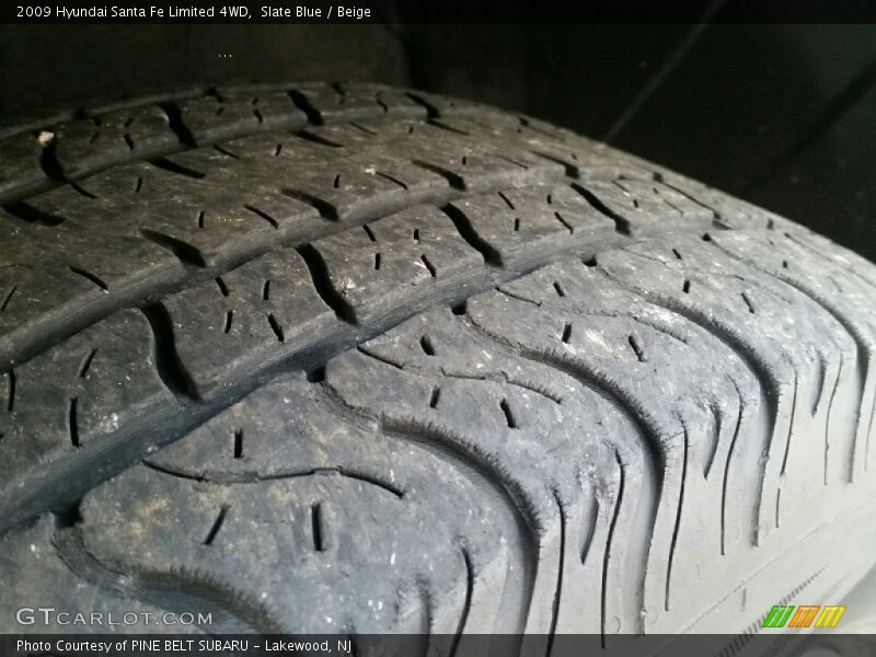 Slate Blue / Beige 2009 Hyundai Santa Fe Limited 4WD