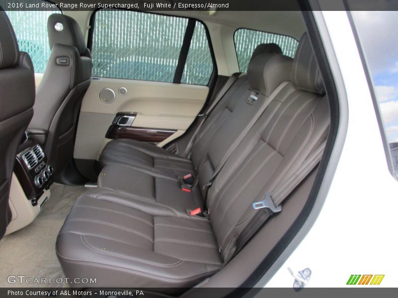 Rear Seat of 2016 Range Rover Supercharged