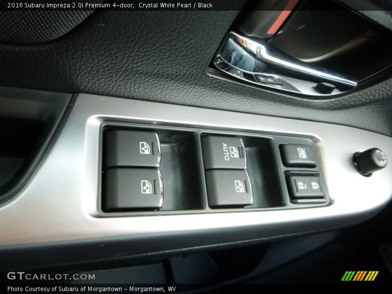 Crystal White Pearl / Black 2016 Subaru Impreza 2.0i Premium 4-door