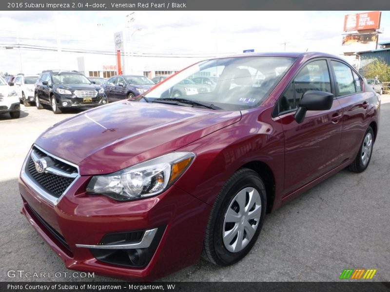 Front 3/4 View of 2016 Impreza 2.0i 4-door