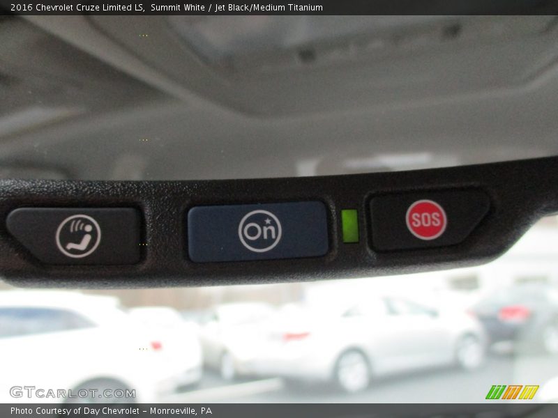 Summit White / Jet Black/Medium Titanium 2016 Chevrolet Cruze Limited LS