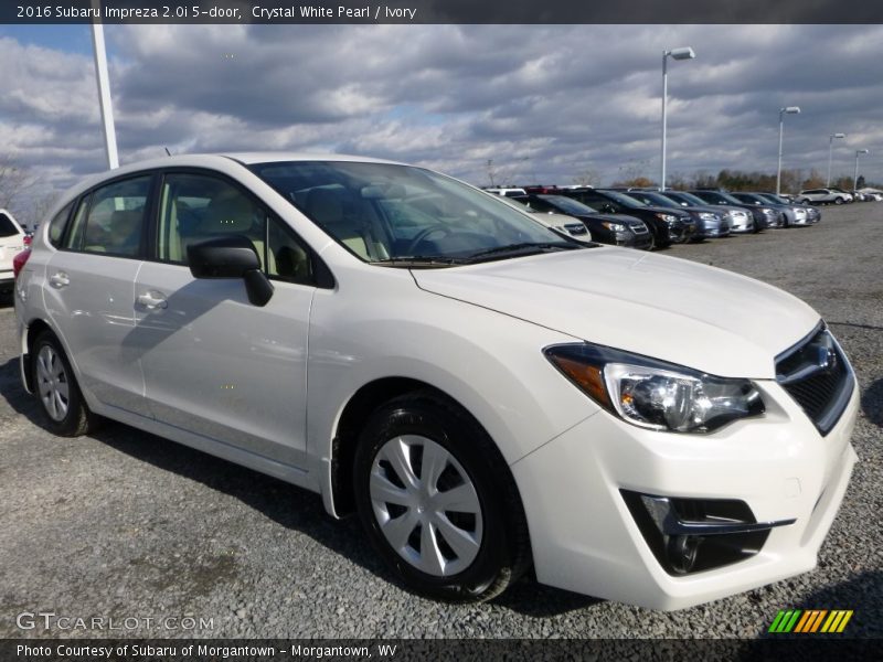 Front 3/4 View of 2016 Impreza 2.0i 5-door