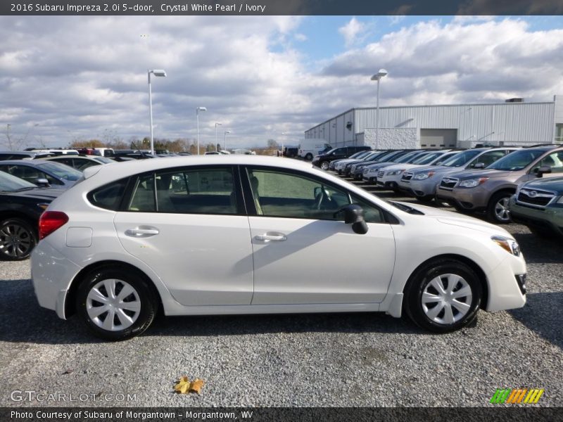  2016 Impreza 2.0i 5-door Crystal White Pearl
