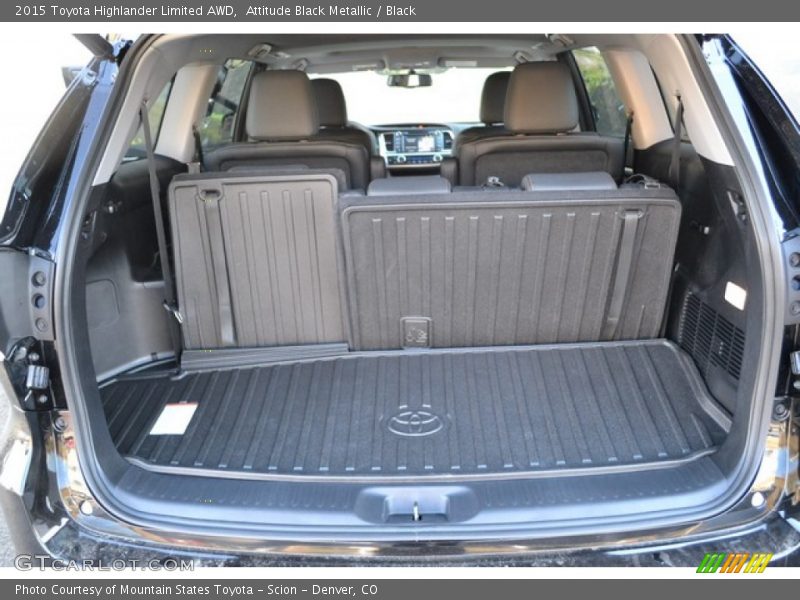Attitude Black Metallic / Black 2015 Toyota Highlander Limited AWD