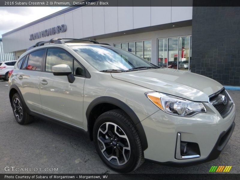 Desert Khaki / Black 2016 Subaru Crosstrek 2.0i Premium