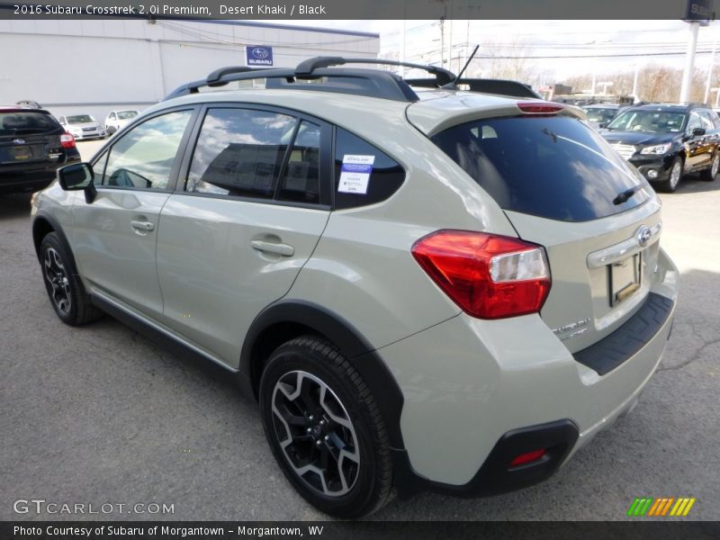 Desert Khaki / Black 2016 Subaru Crosstrek 2.0i Premium