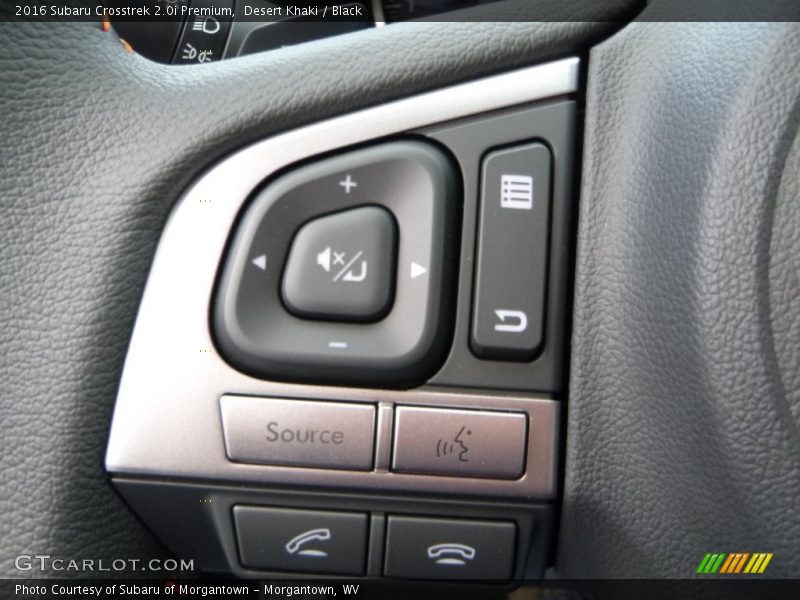 Controls of 2016 Crosstrek 2.0i Premium