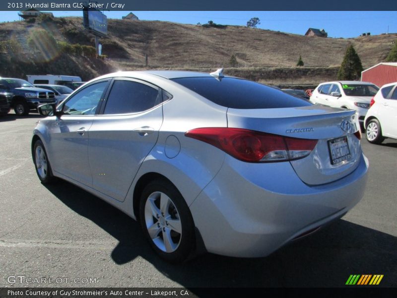 Silver / Gray 2013 Hyundai Elantra GLS