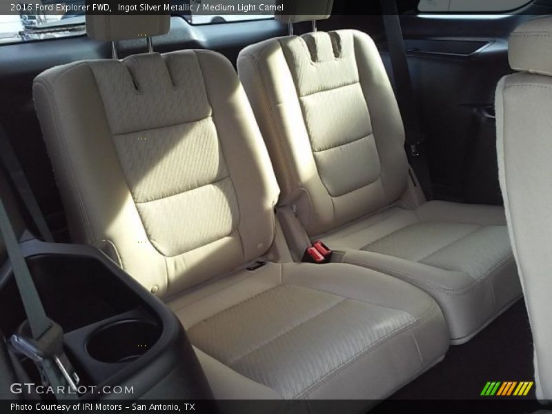 Ingot Silver Metallic / Medium Light Camel 2016 Ford Explorer FWD