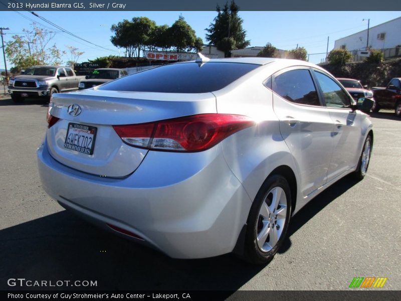Silver / Gray 2013 Hyundai Elantra GLS