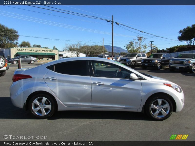 Silver / Gray 2013 Hyundai Elantra GLS